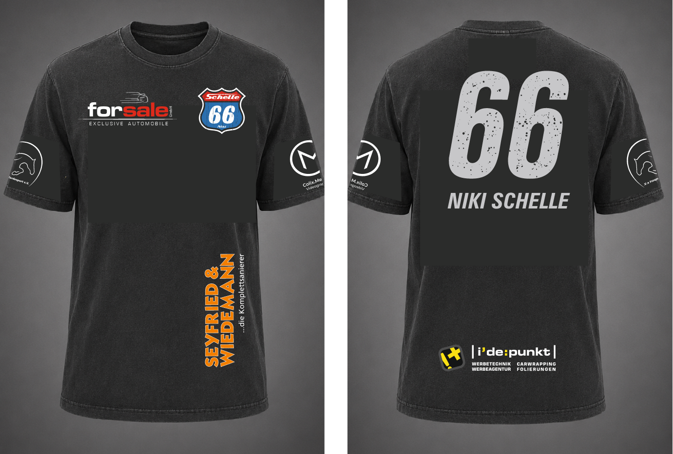 Niki Schelle x forsale GmbH Herren T-Shirt